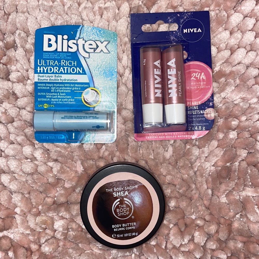 unused beauty products